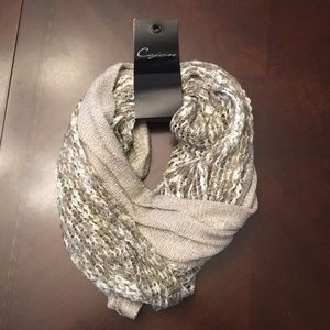 Earthy tones infinity scarf